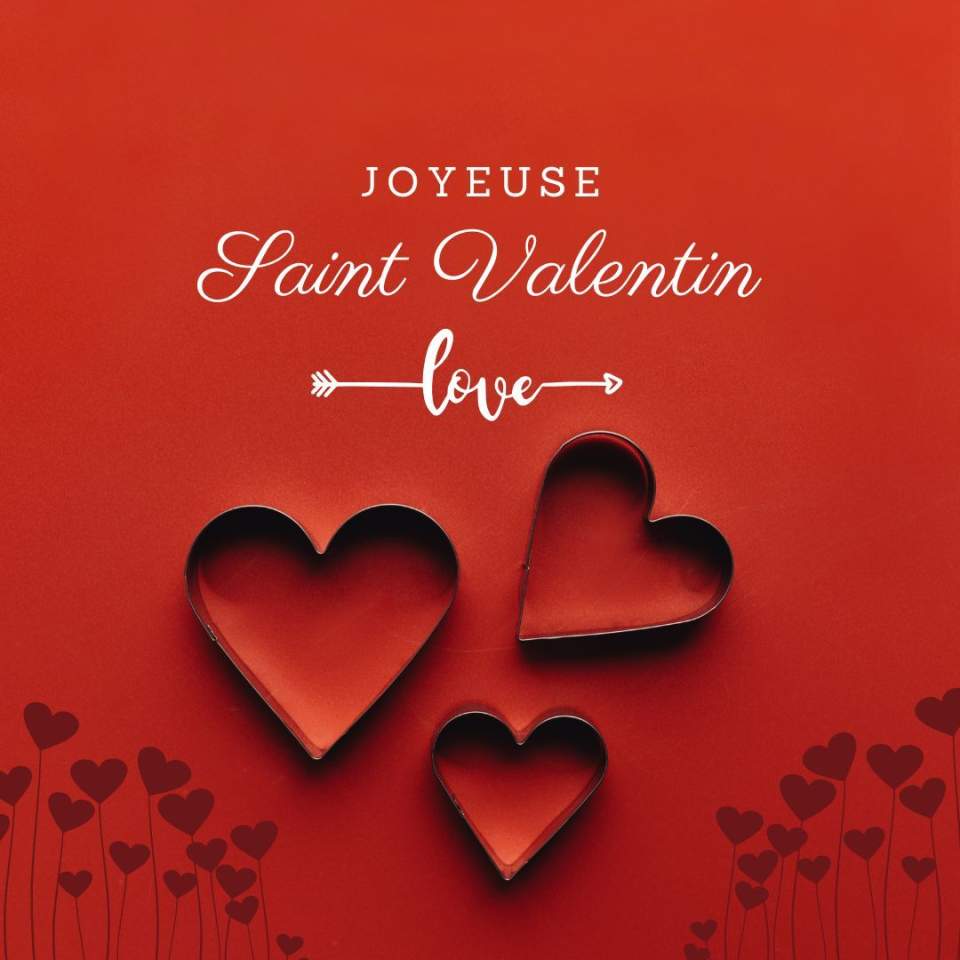 Saint valentin 14 février Place Bernard